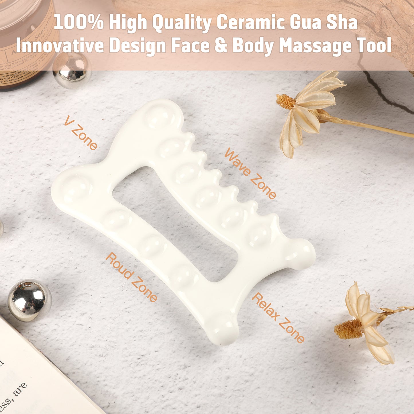 Ceramic Gua Sha 01