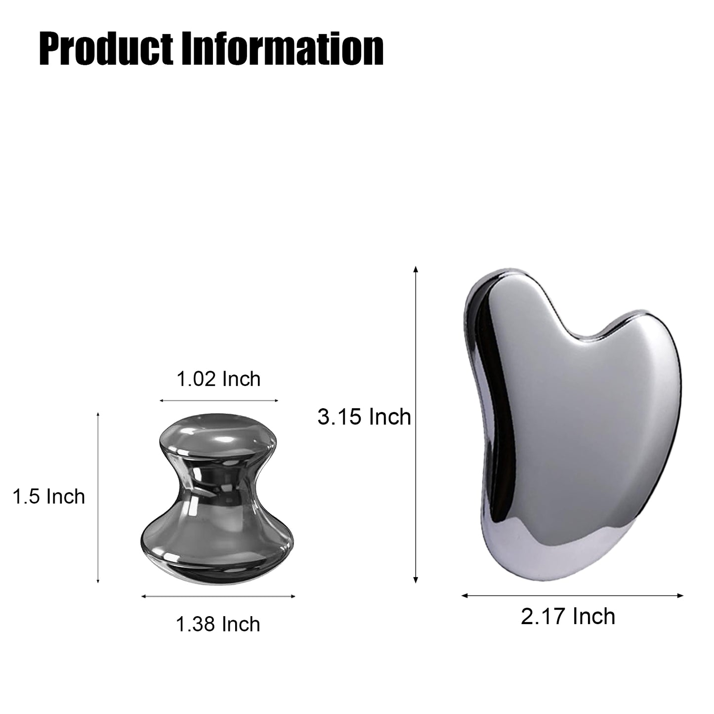 InfiniteRelax Terahertz Mushroom and Gua Sha Stone