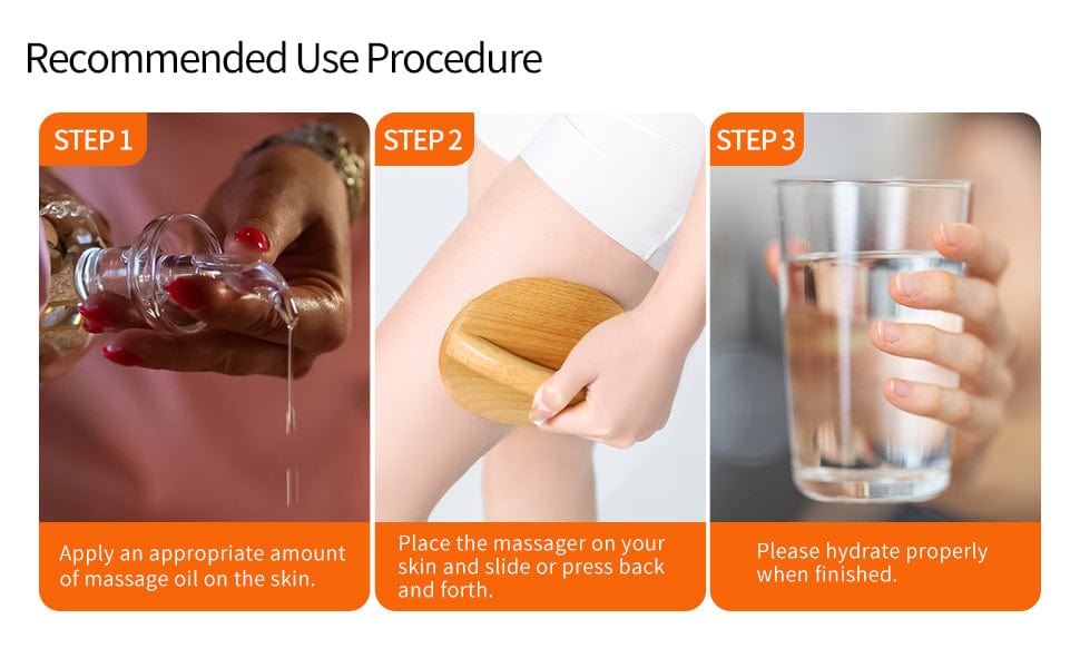 AiRelax AiRelax Wood Therapy Massage Tools,Wooden Massage Body Brush for Cellulite Remover,Itchy Skin Relief,Body Shaping,Professional Maderoterapia Kit