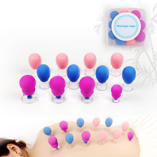 InfiniteRelax Silicone Cupping Kit for Body