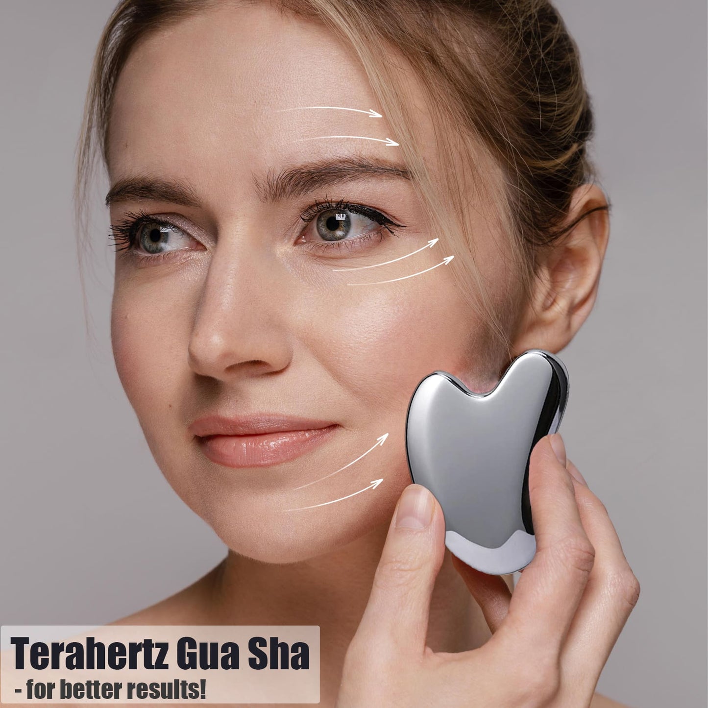 InfiniteRelax Terahertz Mushroom and Gua Sha Stone