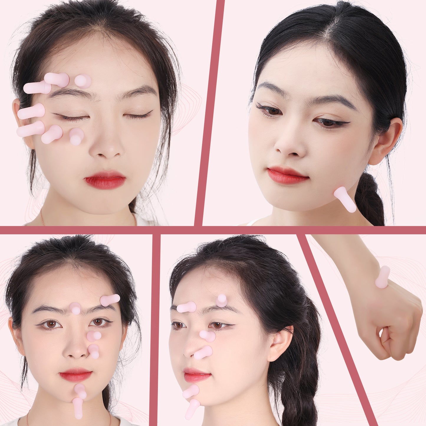 InfiniteRelax Silicone Cupping Kit for Eyes