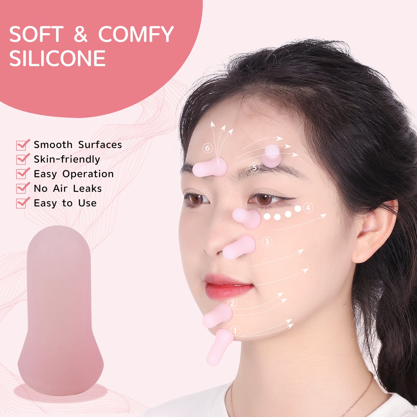 InfiniteRelax Silicone Cupping Kit for Eyes